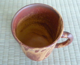 上野焼マグカップの写真