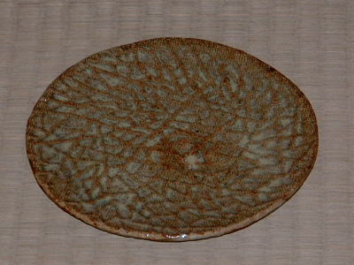 上野焼皿の画像