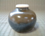 上野焼 茶入 茶入の写真