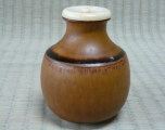 上野焼 茶入 茶入の写真