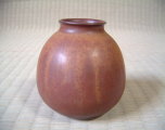 上野焼 茶入 茶入の写真