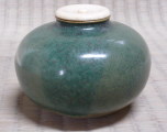 上野焼 茶入 茶入の写真