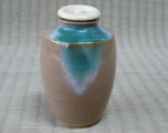 上野焼 茶入 茶入の写真