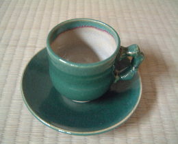 コーヒーカップの写真