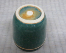 上野焼の骨壺の画像