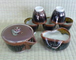 上野焼 煎茶器 上野焼 煎茶器の画像