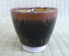 上野焼 煎茶器 湯呑の画像