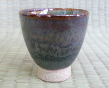 上野焼 煎茶器 湯呑の画像