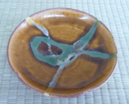 上野焼の鉢の画像