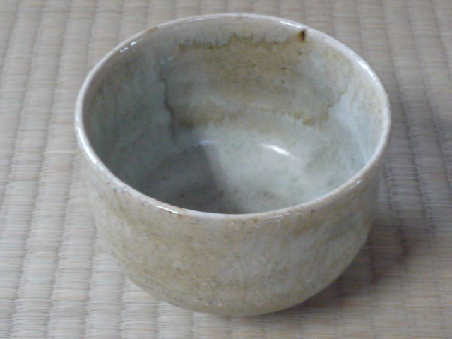 上野焼抹茶茶碗の写真