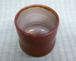文字入りの湯呑の写真
