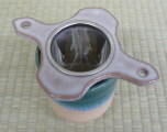 上野焼 茶漉しリング 茶漉しリングの写真