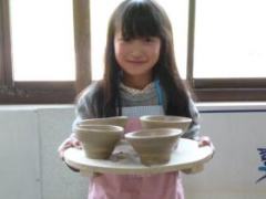 夏休み子供陶芸体験者 夏休み子供陶芸体験者の画像