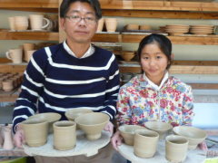 親子電動ろくろ体験 親子電動ろくろ体験の画像
