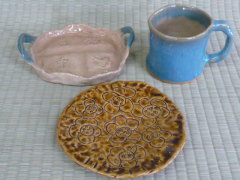 親子陶芸体験の作品 親子陶芸体験の作品の画像