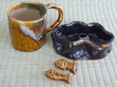親子陶芸体験の作品 親子陶芸体験の作品の画像