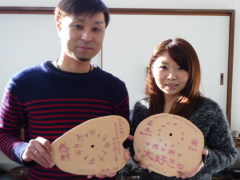 手作り時計ギフト体験者の画像