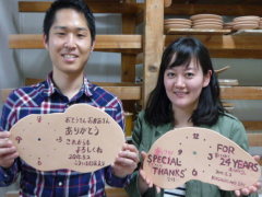 手作り時計ギフトの体験者 手作り時計ギフトの体験者の画像